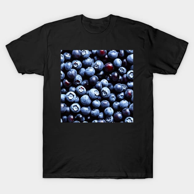 Blueberry pattern #2 T-Shirt by Endless-Designs